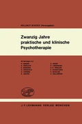 Cover: Zwanzig Jahre praktische und klinische Psychotherapie - Springer