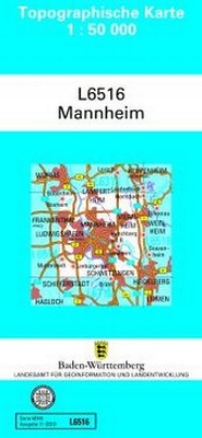 Abbildung von: L6516 Mannheim - Landesamt für Geoinformation und Landentwicklung Baden-Württemberg (LGL)