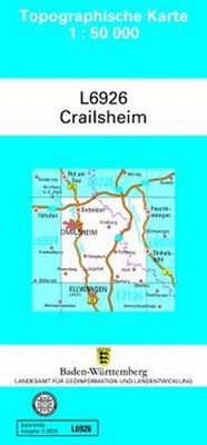 Abbildung von: L6926 Crailsheim - Landesamt für Geoinformation und Landentwicklung Baden-Württemberg (LGL)