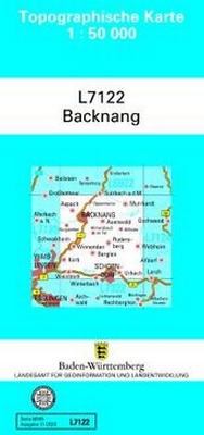 Abbildung von: L7122 Backnang - Landesamt für Geoinformation und Landentwicklung Baden-Württemberg (LGL)