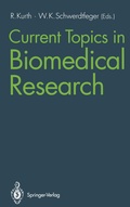 Cover: Current Topics in Biomedical Research - Springer
