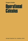 Cover: Operational Calculus - Springer