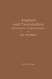 Abbildung von: Asphaltstraßen und Teerstraßen - Springer