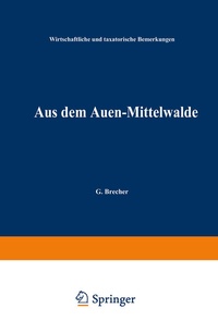 Abbildung von: Aus dem Auen-Mittelwalde - Springer
