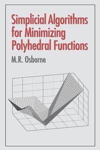 Enlarge image Cover: Simplicial Algorithms for Minimizing Polyhedral Functions - Cambridge University Press