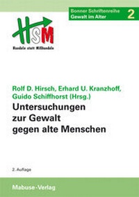 Abbildung von: Untersuchungen zur Gewalt gegen alte Menschen - Mabuse