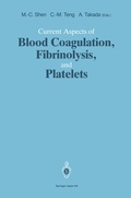 Cover: Current Aspects of Blood Coagulation, Fibrinolysis, and Platelets - Springer