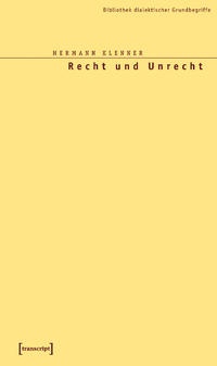 Enlarge image Cover: Recht und Unrecht - transcript