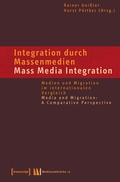 Cover: Integration durch Massenmedien / Mass Media-Integration - transcript