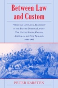 Cover: Between Law and Custom - Cambridge University Press