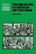 Cover: Prayer Book and People in Elizabethan and Early Stuart England - Cambridge University Press