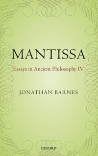 Enlarge image Cover: Mantissa - Oxford University Press