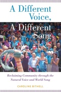 Cover: A Different Voice, A Different Song - Oxford University Press Inc