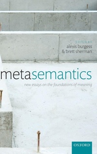 Enlarge image Cover: Metasemantics - Oxford University Press