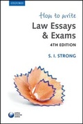 Cover: How to Write Law Essays & Exams - Oxford University Press
