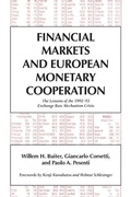 Cover: Financial Markets and European Monetary Cooperation - Cambridge University Press