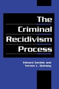 Cover: The Criminal Recidivism Process - Cambridge University Press