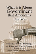 Cover: What Is it about Government that Americans Dislike? - Cambridge University Press