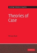 Cover: Theories of Case - Cambridge University Press
