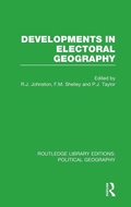 Cover: Developments in Electoral Geography - Routledge