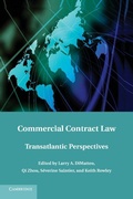 Cover: Commercial Contract Law - Cambridge University Press