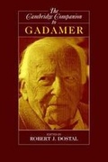 Cover: The Cambridge Companion to Gadamer - Cambridge University Press