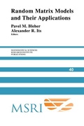 Cover: Random Matrix Models and their Applications - Cambridge University Press