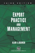 Cover: Export Practice and Management - Cengage Learning EMEA