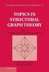 Enlarge image Cover: Topics in Structural Graph Theory - Cambridge University Press