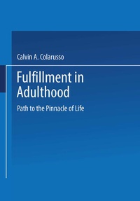 Enlarge image Cover: Fulfillment in Adulthood - Plenum Publishing Corporation