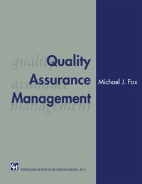 Enlarge image Cover: Quality Assurance Management - Cengage Learning EMEA