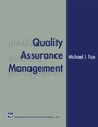 Cover: Quality Assurance Management - Springer
