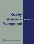 Cover: Quality Assurance Management - Springer