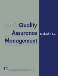 Abbildung von: Quality Assurance Management - Springer