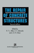 Cover: The Repair of Concrete Structures - Spon Press