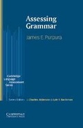 Cover: Assessing Grammar - Cambridge University Press