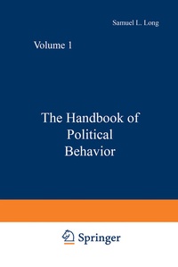 Enlarge image Cover: The Handbook of Political Behavior - Springer