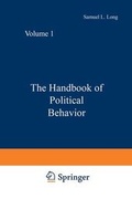 Cover: The Handbook of Political Behavior: Volume 1 - Kluwer Academic/Plenum Publishers