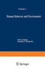 Cover: Human Behavior and Environment: Volume 1 - Kluwer Academic/Plenum Publishers