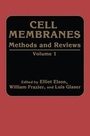 Cover: Cell Membranes Methods and Reviews - Plenum Publishing Corporation