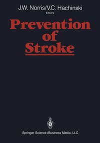 Enlarge image Cover: Prevention of Stroke - Springer