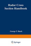 Cover: Radar Cross Section Handbook - Springer
