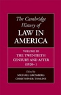Cover: The Cambridge History of Law in America - Cambridge University Press