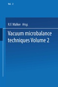 Cover: Vacuum Microbalance Techniques - Springer