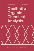 Cover: Qualitative Organic Chemical Analysis - Springer