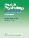Cover: Health Psychology - Kluwer Academic Publishers
