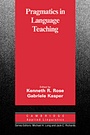 Cover: Pragmatics in Language Teaching - Cambridge University Press