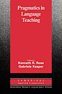 Enlarge image Cover: Pragmatics in Language Teaching - Cambridge University Press
