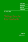 Cover: Nietzsche: Writings from the Late Notebooks - Cambridge University Press