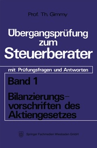 Abbildung von: Bilanzierungsvorschriften des Aktiengesetzes - Springer Gabler